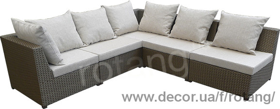 Комплект для отдыха Ибица модульный угловой &mdash; Rotang.ua